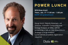 Power Lunch with Doug Arent Thursday Jan 17th 11:30 am - 1 pm